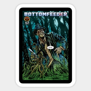 Bottomfeeder #3 Sleeve Cover Art Sticker